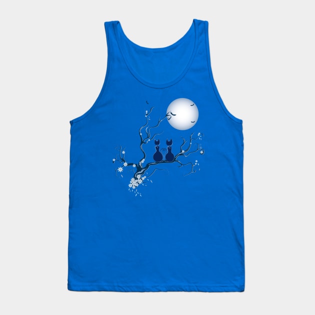 Loving night Tank Top by HagalArt